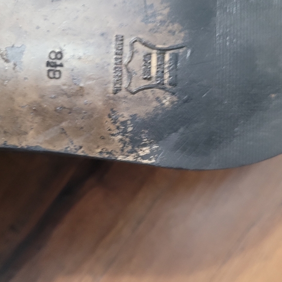 Y2K New York transit black women's boots size 8.5B - Picture 3 of 4